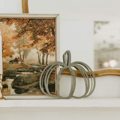 Small Pumpkin Wall Decor