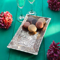 Small Serving Tray Wendell August Forge | Angled Easy Carry Decorative Horizon Series Tray Tray - YinzerShop