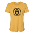 Smokey Bear 75 Years Women's Crewneck Tee Womens Crewneck T Shirt WYR Mustard w/ Smokey 75 S 