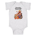 Smokey Bear Babes in the Woods Onesie Baby One-Piece WYR Ash w/ Babes 3 Months 