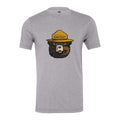 Smokey Bear Crewneck (Unisex) T-Shirt WYR Storm w/ Smokey XS 