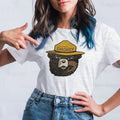 Smokey Bear Crewneck (Unisex) T-Shirt WYR   