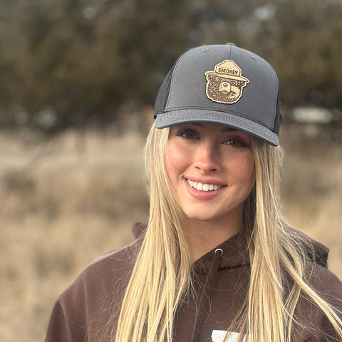 Smokey Bear Hat Patch Trucker
