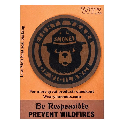 Smokey Bear Patch Collection (Pick Your Patch) Patch WYR Smokey Bear 80 Year Anniversary