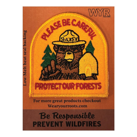 Smokey Bear Patch Collection (Pick Your Patch) Patch WYR Smokey Bear Protect Our Forest  