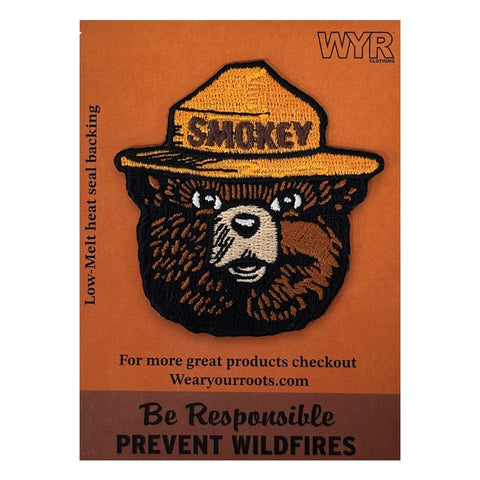 Smokey Bear Patch Collection (Pick Your Patch) Patch WYR Smokey Bear Full Color Patch  