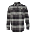 Smokey Bear Patch Flannel Flannel WYR Grey/Black w/ Smokey Patch S 