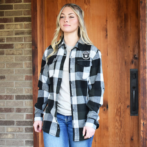 Smokey Bear Patch Flannel