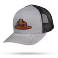 Smokey Bear Ranger Snapback 6 Panel Snapback WYR Heather/Black w/ Smokey Brown  