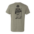 Smokey Bear Shovel Crewneck Tee (Unisex) T-Shirt WYR   