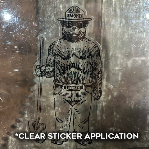 Smokey Bear & Woodsy Owl Decals Decal WYR   