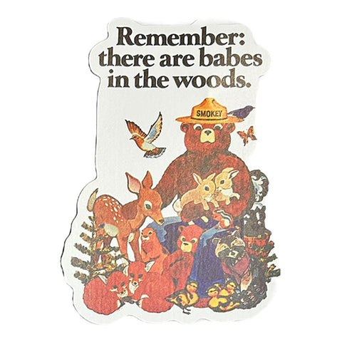 Smokey Bear & Woodsy Owl Decals