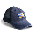 Snapback Trucker Hat - The Monongahela Pennsylvania Hat | Low Profile Vintage Cap Snapback Hat - YinzerShop