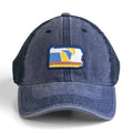 Snapback Trucker Hat - The Monongahela Pennsylvania Hat | Low Profile Vintage Cap Snapback Hat - YinzerShop