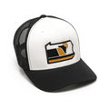 Snapback Trucker Hat - The Yinzer Pennsylvania Hat with Embroidered Logo Patch Snapback Hat - YinzerShop