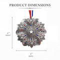 Snow Crystal 2026- Star Spangled Ornament (America250 Edition) - YinzerShop