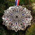 Snow Crystal 2026- Star Spangled Ornament (America250 Edition) - YinzerShop