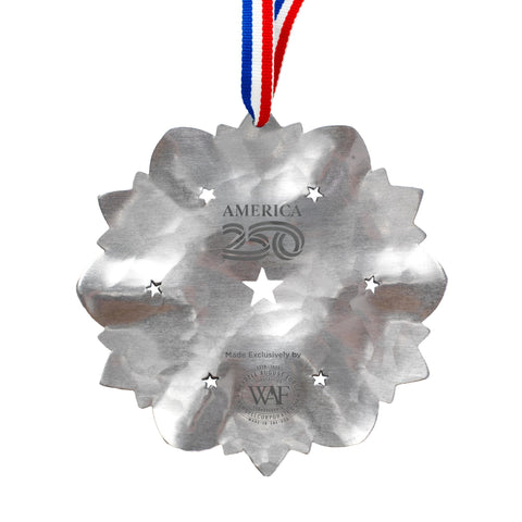 Snow Crystal 2026- Star Spangled Ornament (America250 Edition) - YinzerShop