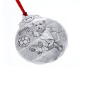 Soccer Tiger Ornament – Handcrafted Sports Figurine with Custom Message Ornament - YinzerShop