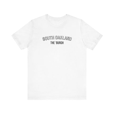 South Oakland - The Burgh Neighborhood Series - Unisex Jersey Short Sleeve Tee T-Shirt - YinzerShop