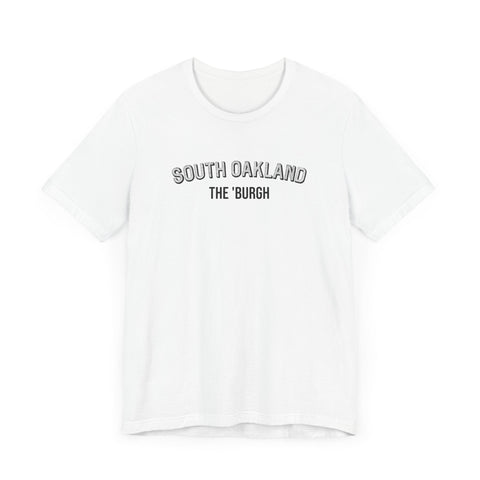 South Oakland - The Burgh Neighborhood Series - Unisex Jersey Short Sleeve Tee T-Shirt - YinzerShop