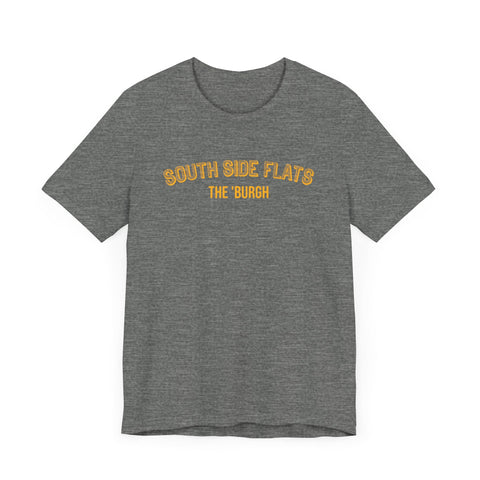 South Side Flats - The Burgh Neighborhood Series - Unisex Jersey Short Sleeve Tee T-Shirt - YinzerShop