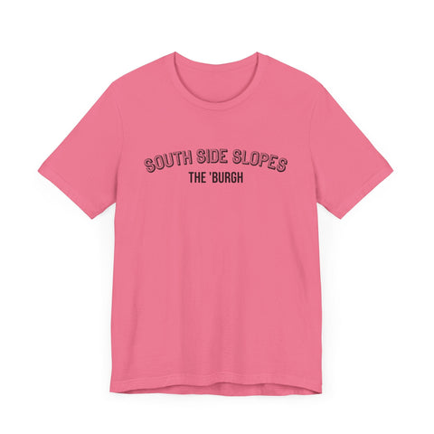 South Side Slopes - The Burgh Neighborhood Series - Unisex Jersey Short Sleeve Tee T-Shirt - YinzerShop