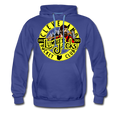 Cleveland Lumberjacks Hoodie (Premium) Early 90s  Vintage Ice Hockey royalblue S 