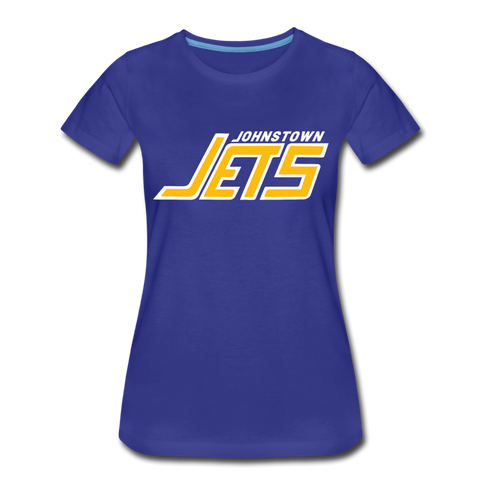 Johnstown Jets 1970s Women’s T-Shirt T-Shirt Vintage Ice Hockey royal blue S 