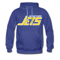 Johnstown Jets 1970s Hoodie (Premium)  Vintage Ice Hockey royalblue S 