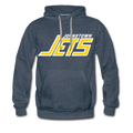 Johnstown Jets 1970s Hoodie (Premium)  Vintage Ice Hockey heather denim S 