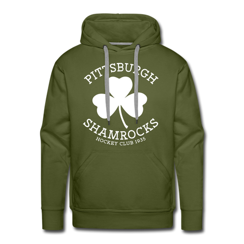 Pittsburgh Shamrocks Hoodie (Premium)  Vintage Ice Hockey S  