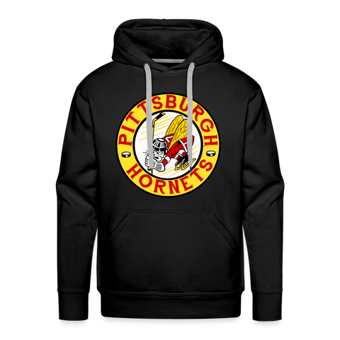 Pittsburgh Hornets Hoodie (Premium)  Vintage Ice Hockey black S 