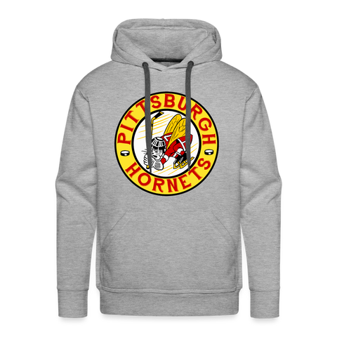 Pittsburgh Hornets Hoodie (Premium)  Vintage Ice Hockey heather grey S 