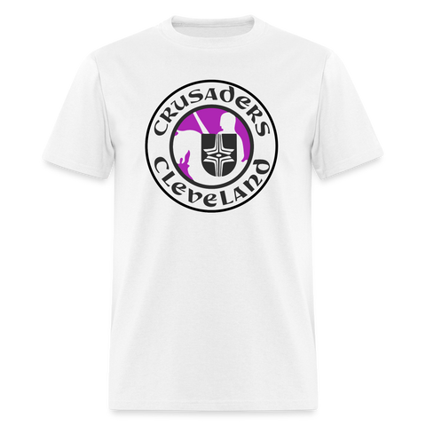 Cleveland Crusaders T-Shirt  Vintage Ice Hockey white S 