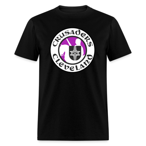 Cleveland Crusaders T-Shirt  Vintage Ice Hockey black S 