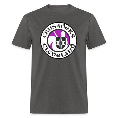 Cleveland Crusaders T-Shirt  Vintage Ice Hockey charcoal S 