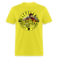 Cleveland Lumberjacks T-Shirt Early 90s  Vintage Ice Hockey yellow S 