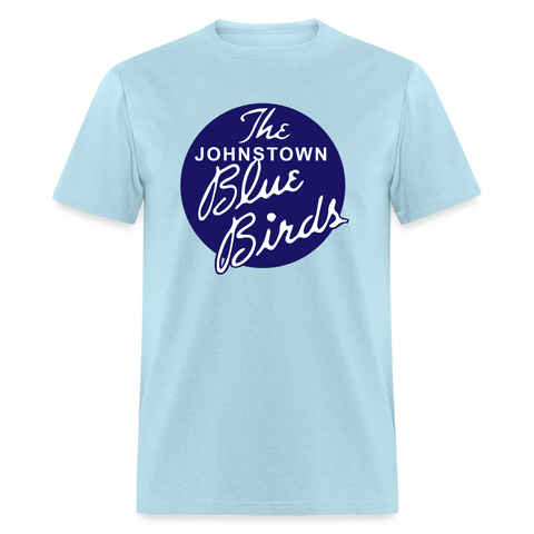 Johnstown Blue Birds T-Shirt T-Shirt Vintage Ice Hockey powder blue S 