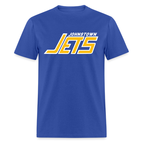 Johnstown Jets T-Shirt T-Shirt Vintage Ice Hockey royal blue S 