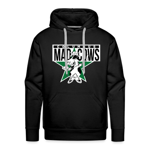 Columbus Mad Cows Hoodie (Premium) Men’s Premium Hoodie | Spreadshirt 20 Vintage Ice Hockey black S 