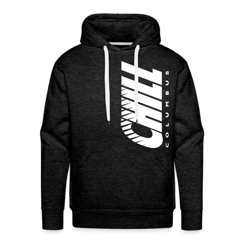 Columbus Chill Hoodie (Premium) Men’s Premium Hoodie | Spreadshirt 20 Vintage Ice Hockey charcoal grey S 