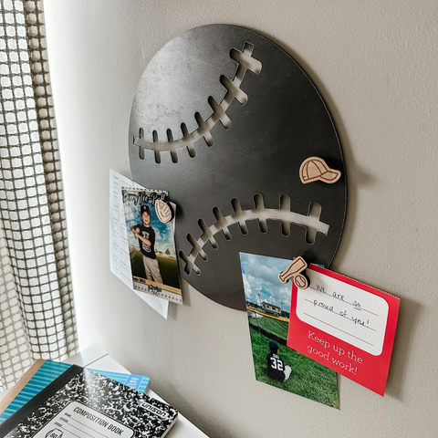 Baseball Magnetic Wall Decor