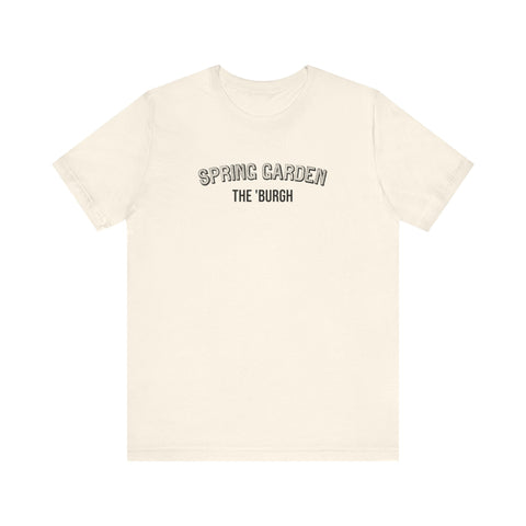 Spring Garden - The Burgh Neighborhood Series - Unisex Jersey Short Sleeve Tee T-Shirt - YinzerShop