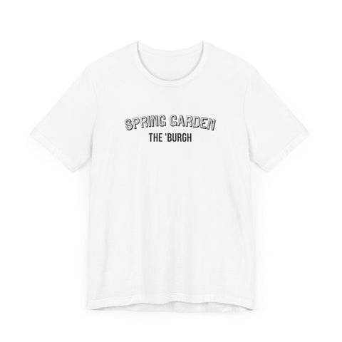 Spring Garden - The Burgh Neighborhood Series - Unisex Jersey Short Sleeve Tee T-Shirt - YinzerShop
