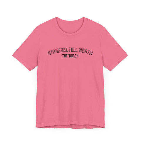 Squirrel Hill North - The Burgh Neighborhood Series - Unisex Jersey Short Sleeve Tee T-Shirt - YinzerShop