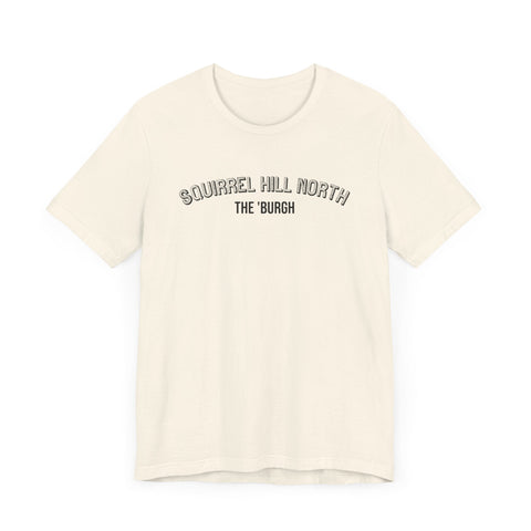 Squirrel Hill North - The Burgh Neighborhood Series - Unisex Jersey Short Sleeve Tee T-Shirt - YinzerShop