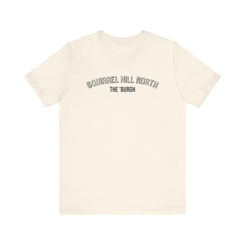Squirrel Hill North - The Burgh Neighborhood Series - Unisex Jersey Short Sleeve Tee T-Shirt - YinzerShop