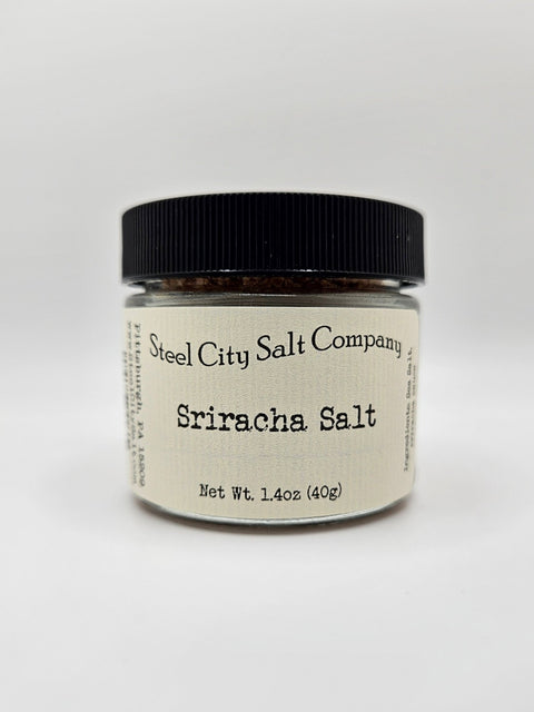 Sriracha Salt | Gourmet Hot Chili Sea Salt for Meat, Vegetables & Cocktails - YinzerShop