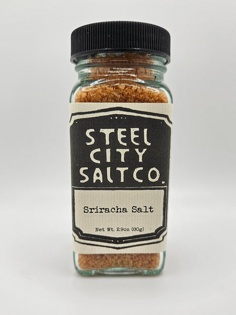 Sriracha Salt | Gourmet Hot Chili Sea Salt for Meat, Vegetables & Cocktails - YinzerShop